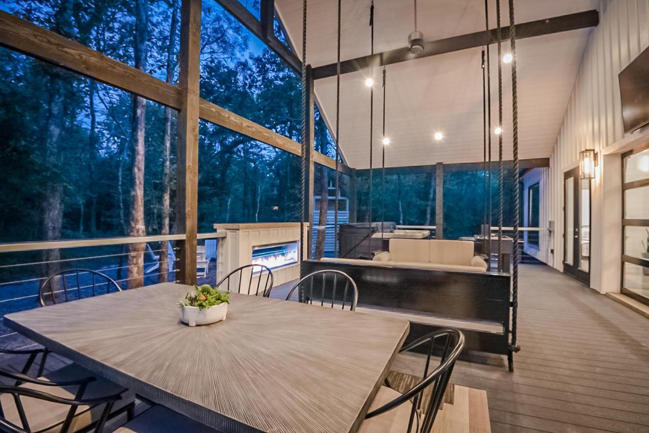 "The Barndo" 4Br Luxury Cabin, Hot Tub, Fire Pit, Bunks, Arcades, Playhouse! Broken Bow Esterno foto